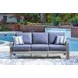 Dillon Beach Blue Performance Fabric Outdoor Living Room Set