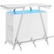 Zena White Bar Cabinet with LED Lights