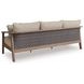 Francis Beach Gray Performance Fabric Outdoor Living Room Set