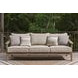Francis Beach Gray Performance Fabric Outdoor Living Room Set
