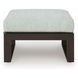 Beachloft Gray Performance Fabric 4 Piece Modular Outdoor Sectional with Pillows