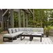 Beachloft Gray Performance Fabric 7 Piece Modular Outdoor Sectional with Pillows