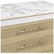 Eave Uplifting White 4 Drawer Accent Chest