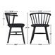 Willow Black Dining Side Chair Set of 2