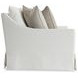 Grace White Performance Fabric 90" Sofa