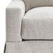 Sutton Cream Upholstered Swivel Accent Chair