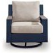 Mabry Shores Driftwood Performance Fabric Outdoor Swivel Glider Lounge Chair with Cushion