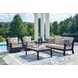 Mabry Shores Driftwood Performance Fabric Outdoor Living Room Set