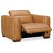 MS Rich Brown Caramel Leather Fresco Power Recliner with Power Headrest