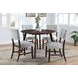 Tioga Gray Upholstered Dining Chair Set of 2
