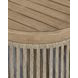 Moondance Beige Outdoor Rectangular Coffee Table