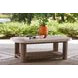 Angel Island Beige and Brown Rectangular Outdoor Occasional Table Set