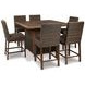 Paradise Trail Medium Brown 5 Piece Outdoor Dining Set