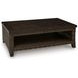 Drakes Beach Dark Brown Rectangular Outdoor Occasional Table Set