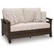 Drakes Beach Beige Performance Fabric Outdoor Living Room Set