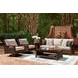 Drakes Beach Beige Performance Fabric Outdoor Living Room Set