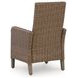 Carmel Bay Beige Arm Chair with Cushion Set of 2