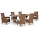 Carmel Bay Beige Outdoor Dining Table