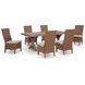 Carmel Bay Beige Side Chair with Cushion Set of 2