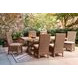 Carmel Bay Beige Outdoor Dining Table