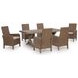 Carmel Bay Beige Arm Chair with Cushion Set of 2