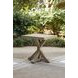Carmel Bay Beige Outdoor End Table