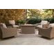 Revare Beach Beige 5-Piece Outdoor Fire Pit Set