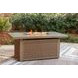 Carmel Bay Beige Outdoor Fire Pit Table