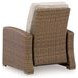 Carmel Bay Beige Outdoor Recliner