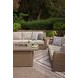 Carmel Bay Beige Outdoor Sofa with Cushion