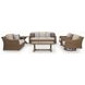 Carmel Bay Beige Outdoor Sofa with Cushion