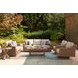 Carmel Bay Beige Swivel Lounge with Cushion