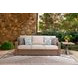 Carmel Bay Beige Outdoor Sofa with Cushion