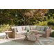 Carmel Bay Beige Performance Fabric 3 Piece Outdoor Modular Sectional