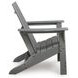 Lone View Bay Gray Outdoor Adirondack Chair