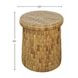 Palmera Natural Round Drum End Table
