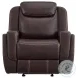 Lynx Brown Reclining Living Room Set