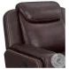 Lynx Brown Reclining Sofa