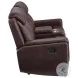 Lynx Brown Reclining Living Room Set