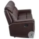 Lynx Brown Reclining Living Room Set