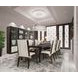 Paris Chic Espresso Dining Room Set