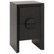Parker Black Square Small Side Table