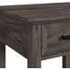 Hyde Charcoal Rectangular End Table