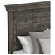Hyde Charcoal Twin Panel Bed