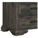 Hyde Charcoal 71'' TV Stand with Fireplace Insert