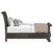Hyde Charcoal Twin Sleigh Storage Bed