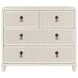 Pascal Antique White 4 Drawer Chest