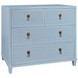Pascal Light Blue 4 Drawer Chest