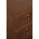 Pascal Provincial Brown Oak 4 Drawer Chest