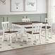 Joanna Brown and Cream 42" Rectangular Kids Dining Table